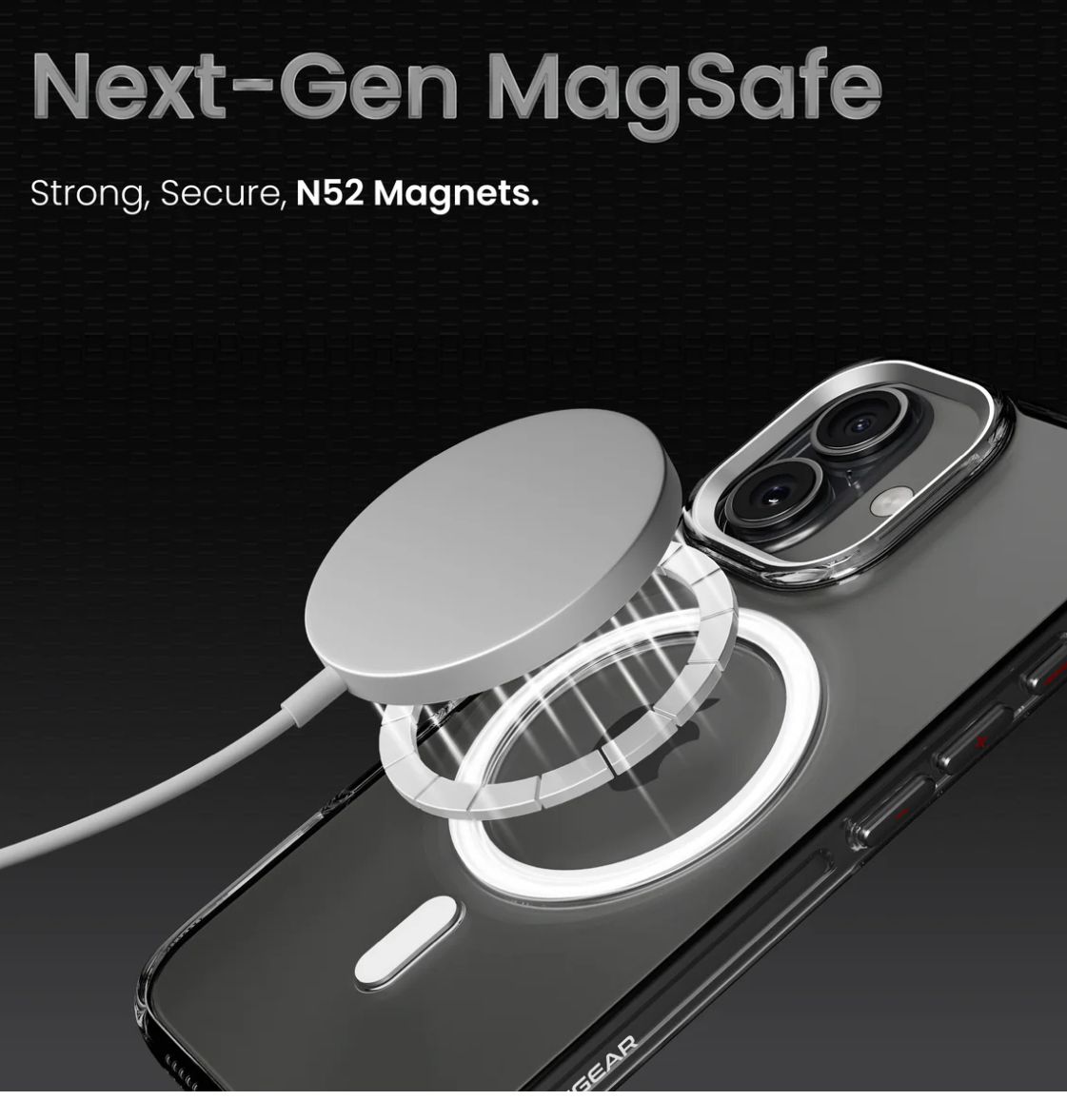 Anti-Yellow Magsafe Clear Case